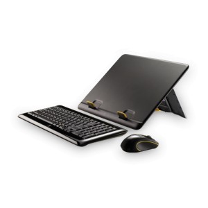 Logitech MK605 Wireless Desktop Keyboard, Mouse & Notebook Riser
